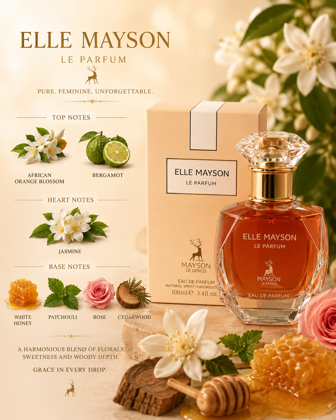 Elle Mayson Le Parfum EDP - Mayson Legend - 100ml