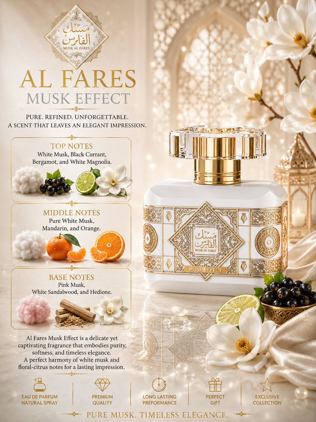 Al Fares Musk Effect Limited Edition - Emper - 100ml