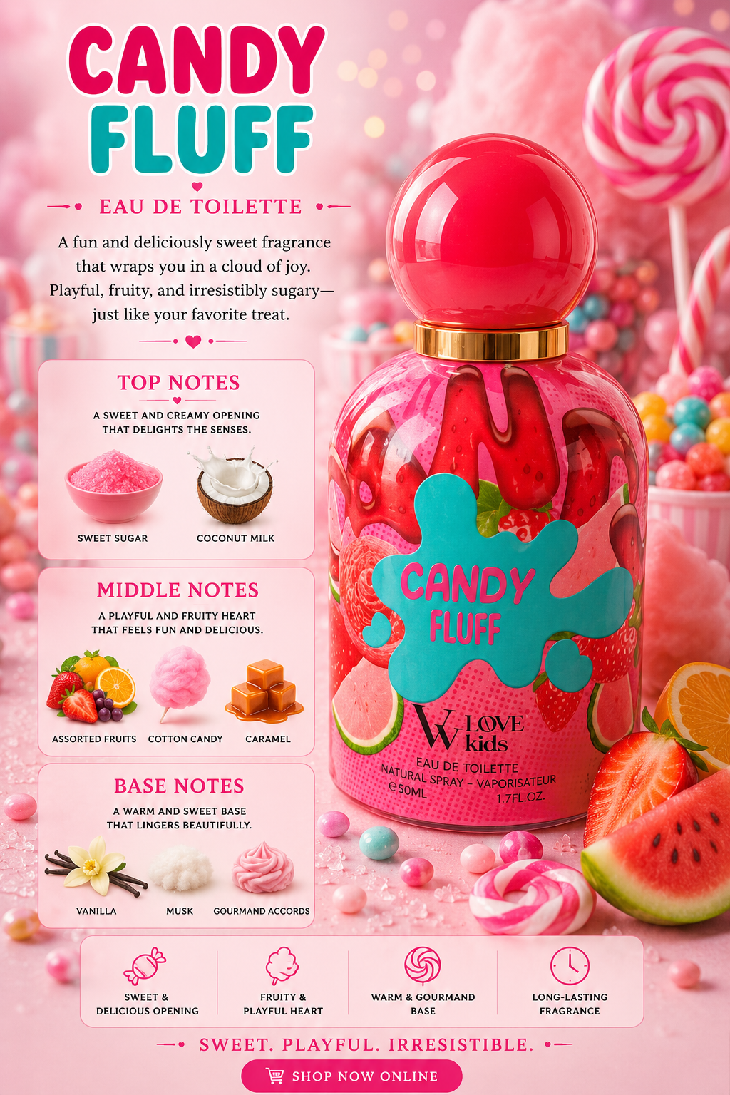 Candy Fluff from - W. Love Kids - 30ml