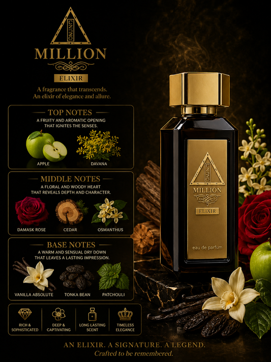 La Uno Million Elixir EDP- Fragrance World -100 ml