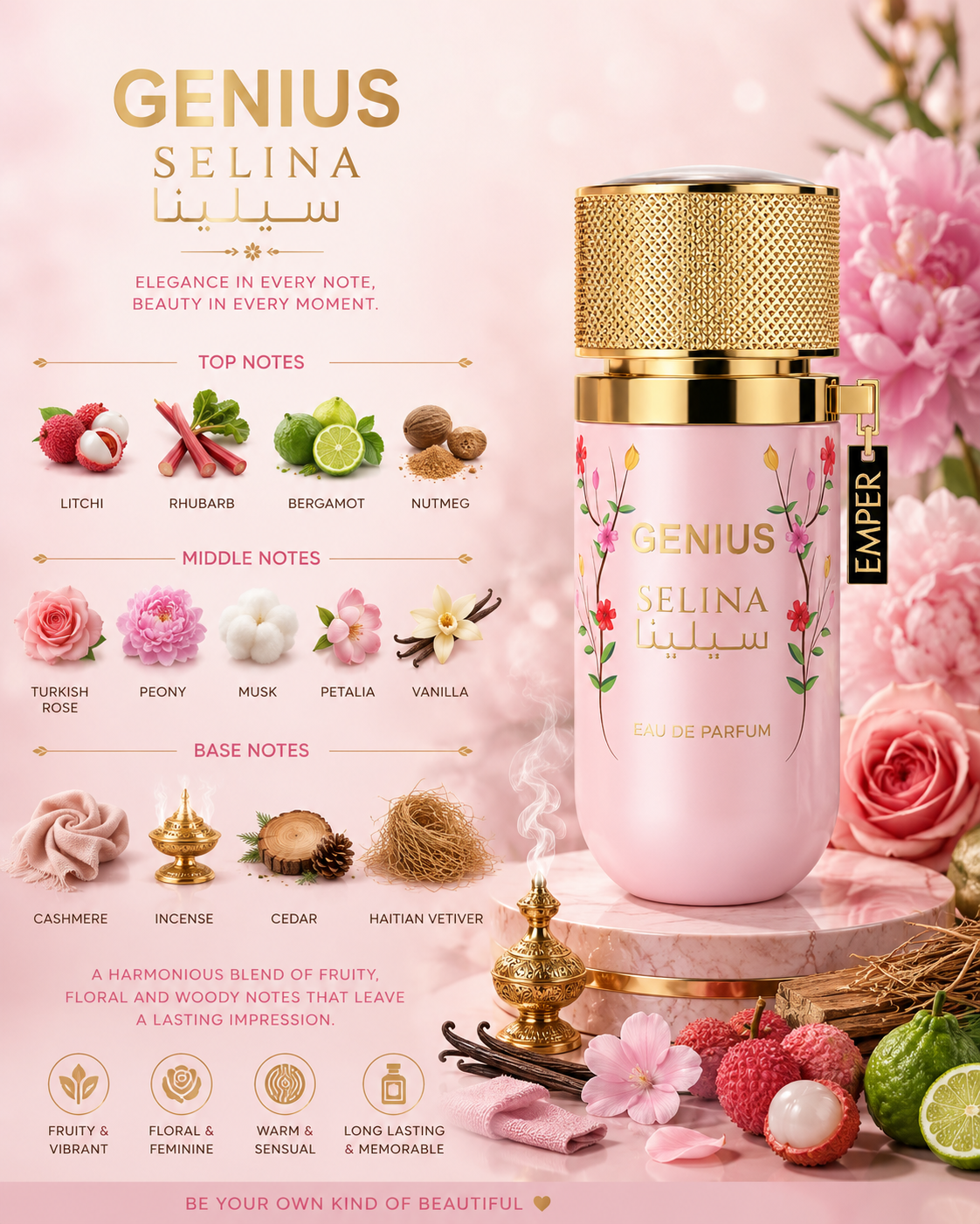 Genius Selina EDP - Emper - 100ml