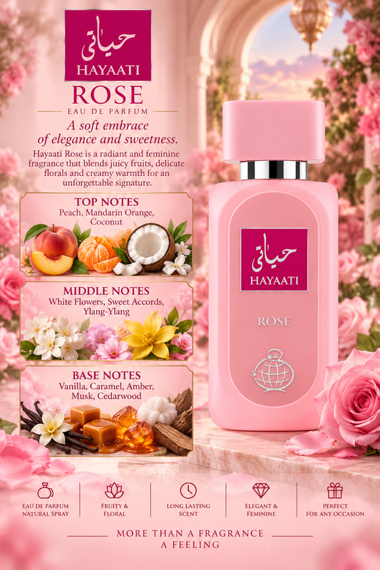 Hayaati Rose - Fragrance World - 100ml