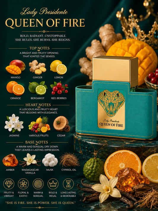 Lady Presidente Queen of Fire EDP - Emper - 80ml