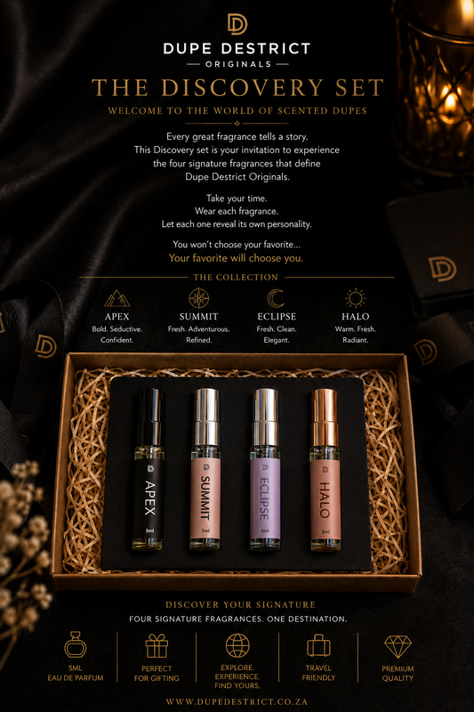 Discovery Set - Dupe Destrict Originals - 4x5ml