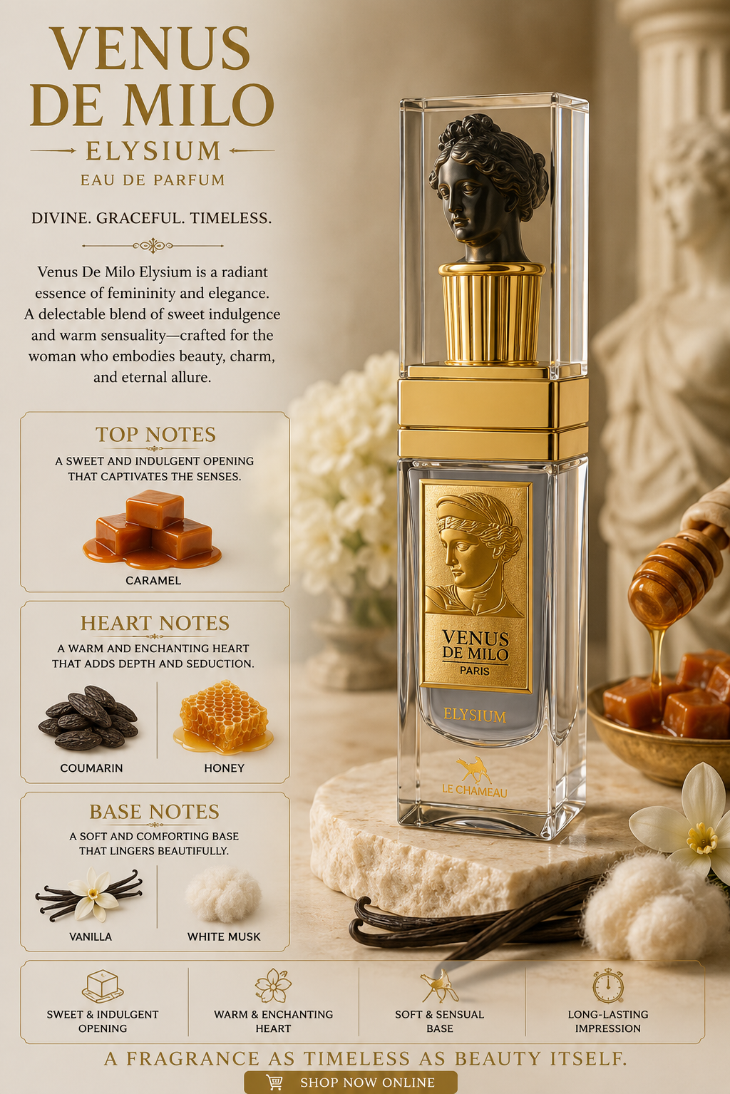 Venus De Milo Elysium - Le Chameau - 85ml