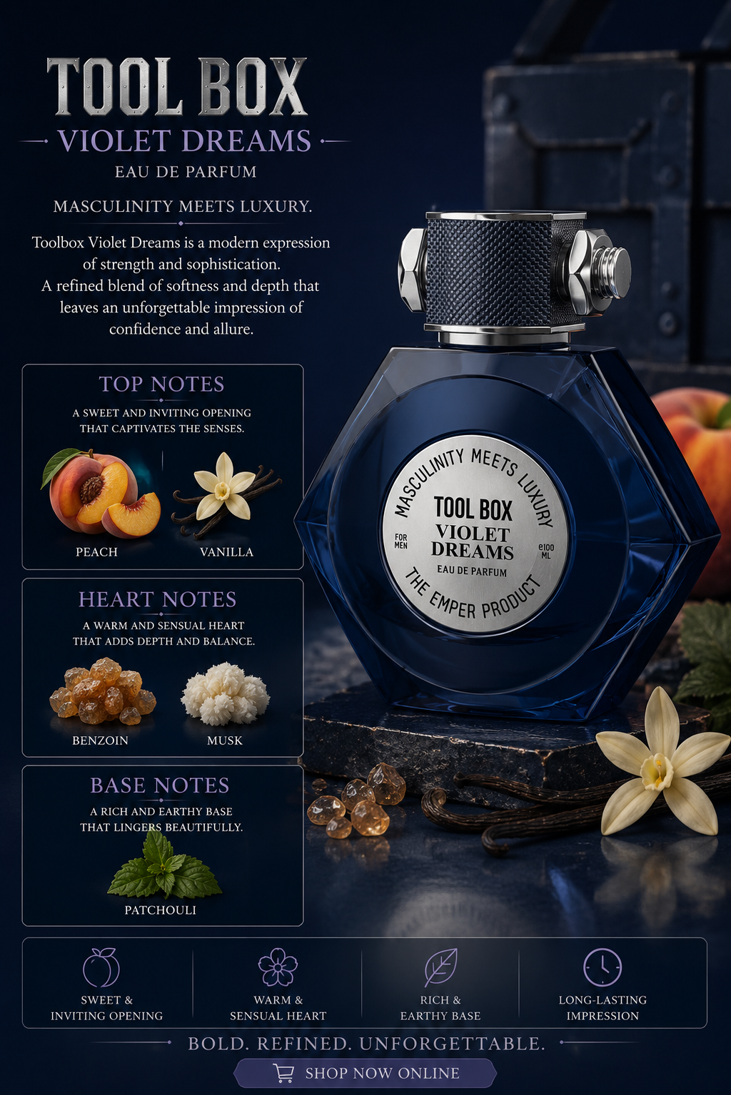 Toolbox Violet Dreams - Emper - 100ml