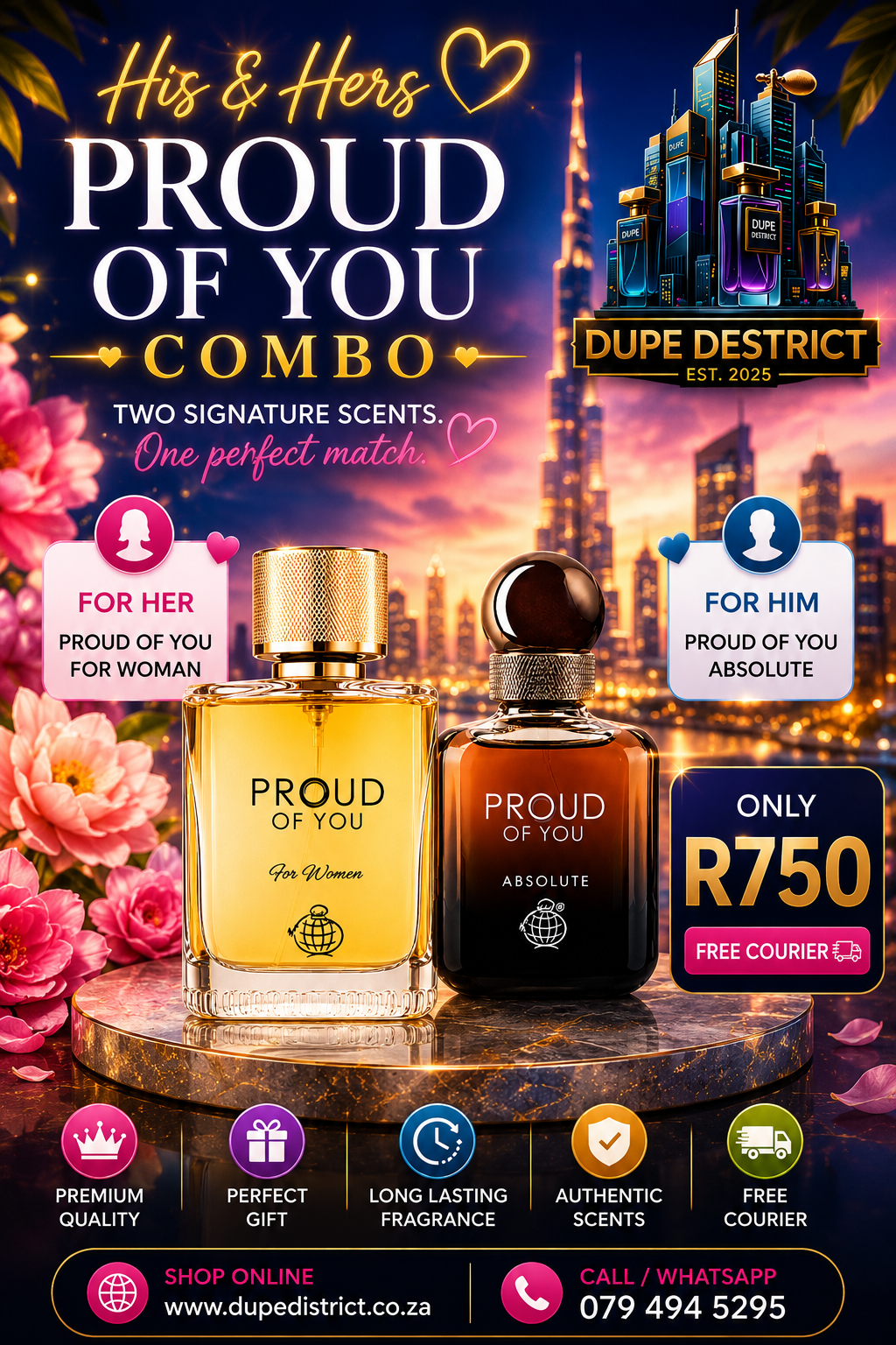 His and Hers Proud of you Combo