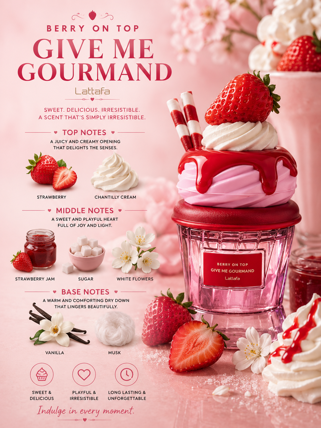 Give Me Gourmand Berry On Top 75 ml Lataffa