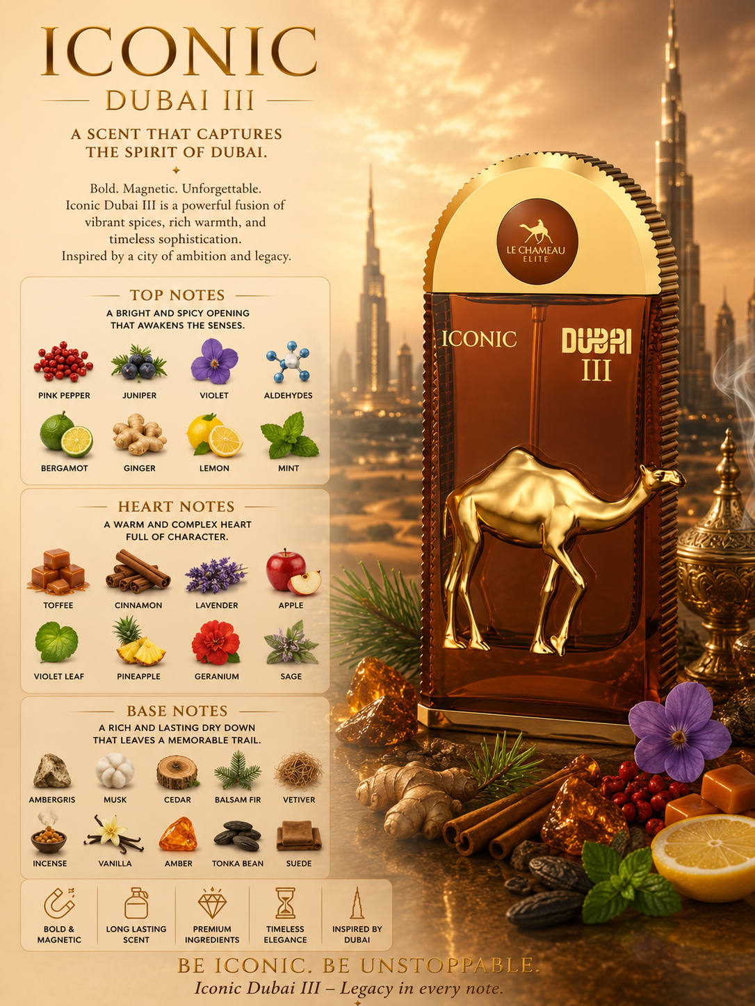 Iconic Dubai III EDP - Le Chameau - 100ml