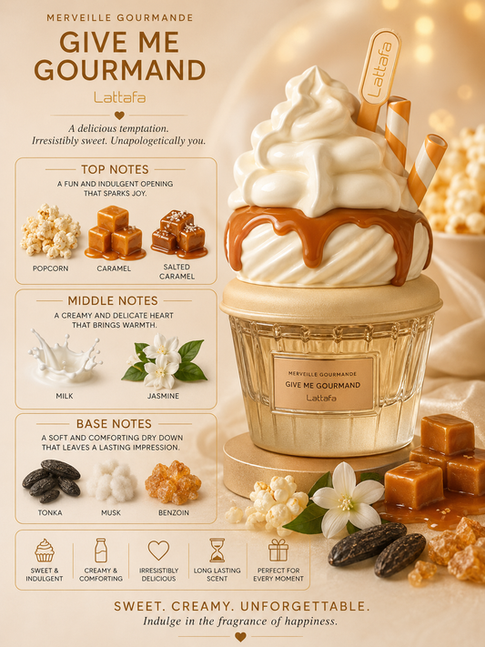 Give Me Gourmand Whipped Pleasure 75 ml Lataffa