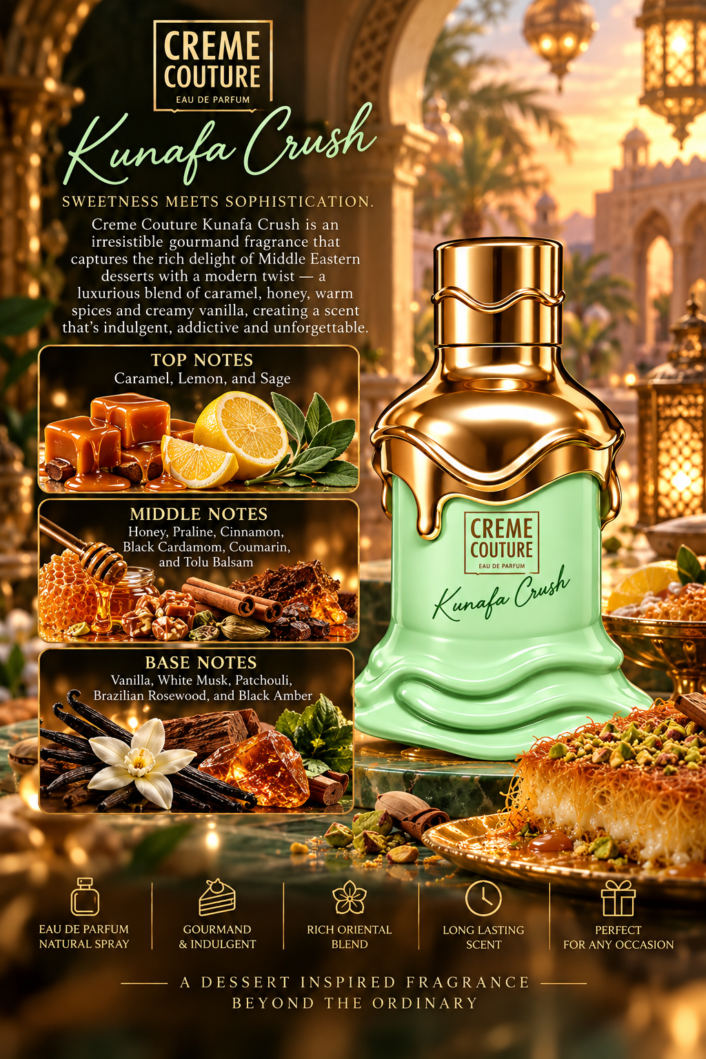 Crème Couture Kunafa Crush - Le Chameau - 100ml