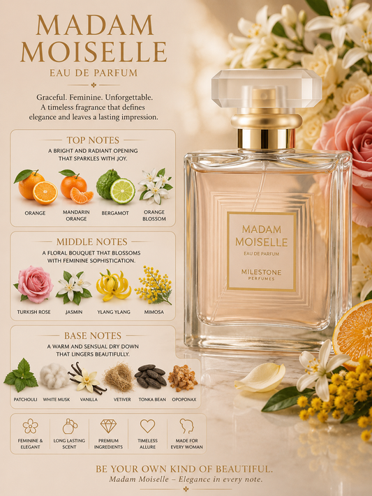 Milestone Perfumes Madam Moiselle 100ml Eau De Parfum