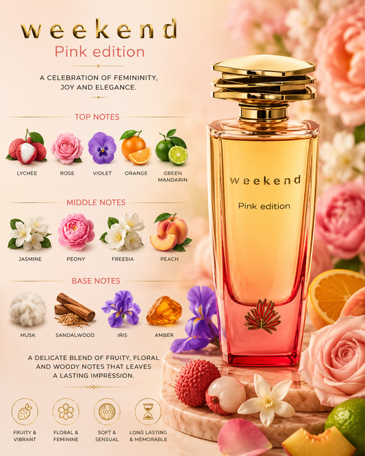 Berries Weekend Pink Edition EDP - Fragrance World - 100ml