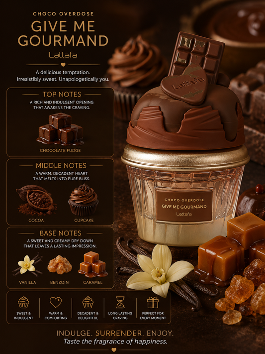 Give Me Gourmand Choco Overdose 75 ml Lataffa