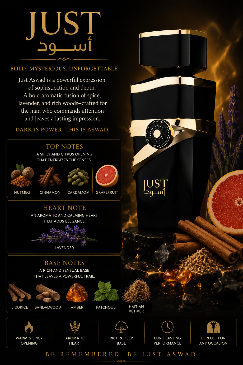 Just Aswad - Fragrance World - 100ml