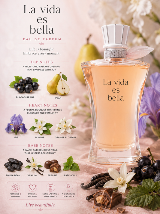 La Vida Es Bella EDP - Fragrance World- 100ml