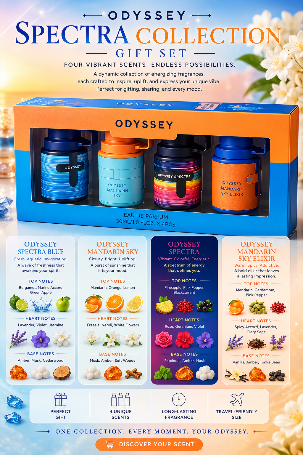 Armaf Odyssey Miniature Collection - His - 4x30ml