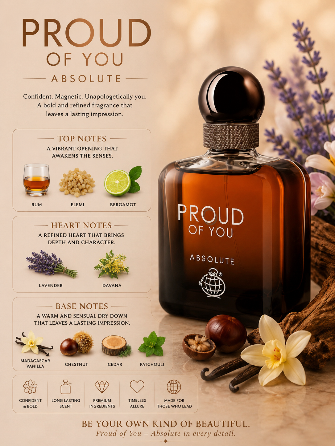 Stronger with you Absolute EDP - Fragrance World - 100ml