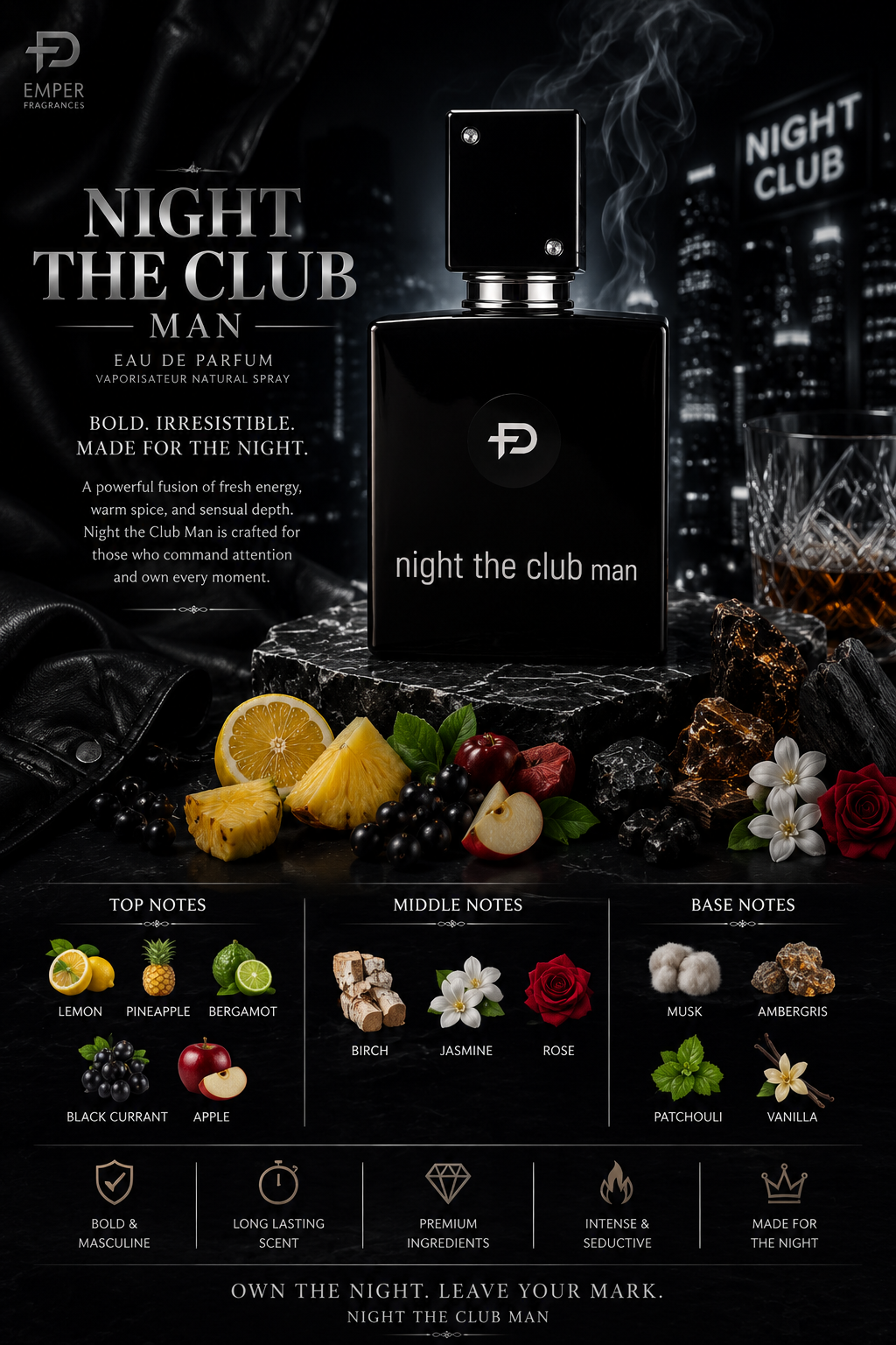 Night De Club EDP - Fragrance Deluxe - 100ml