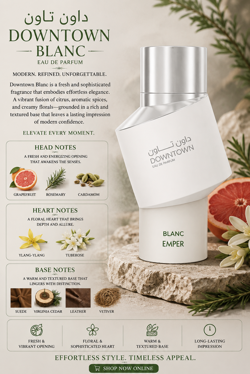 Downtown Blanc - Emper - 100ml