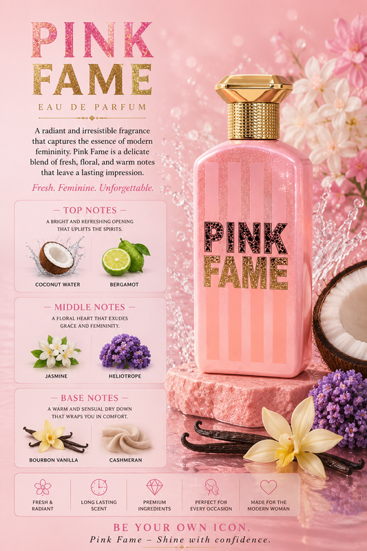 Pink Fame EDP - Fragrance World - 100ml