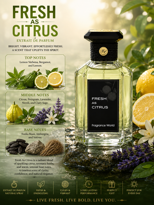 Fresh as Citrus - Fragrance World - 100ml
