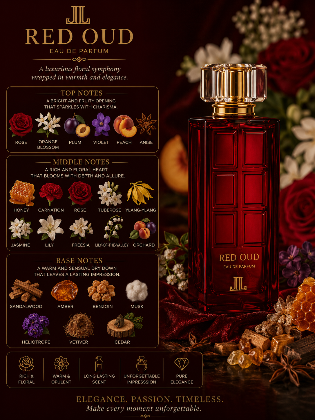 Red Dot EDP - Essencia De Florus - 100 ml