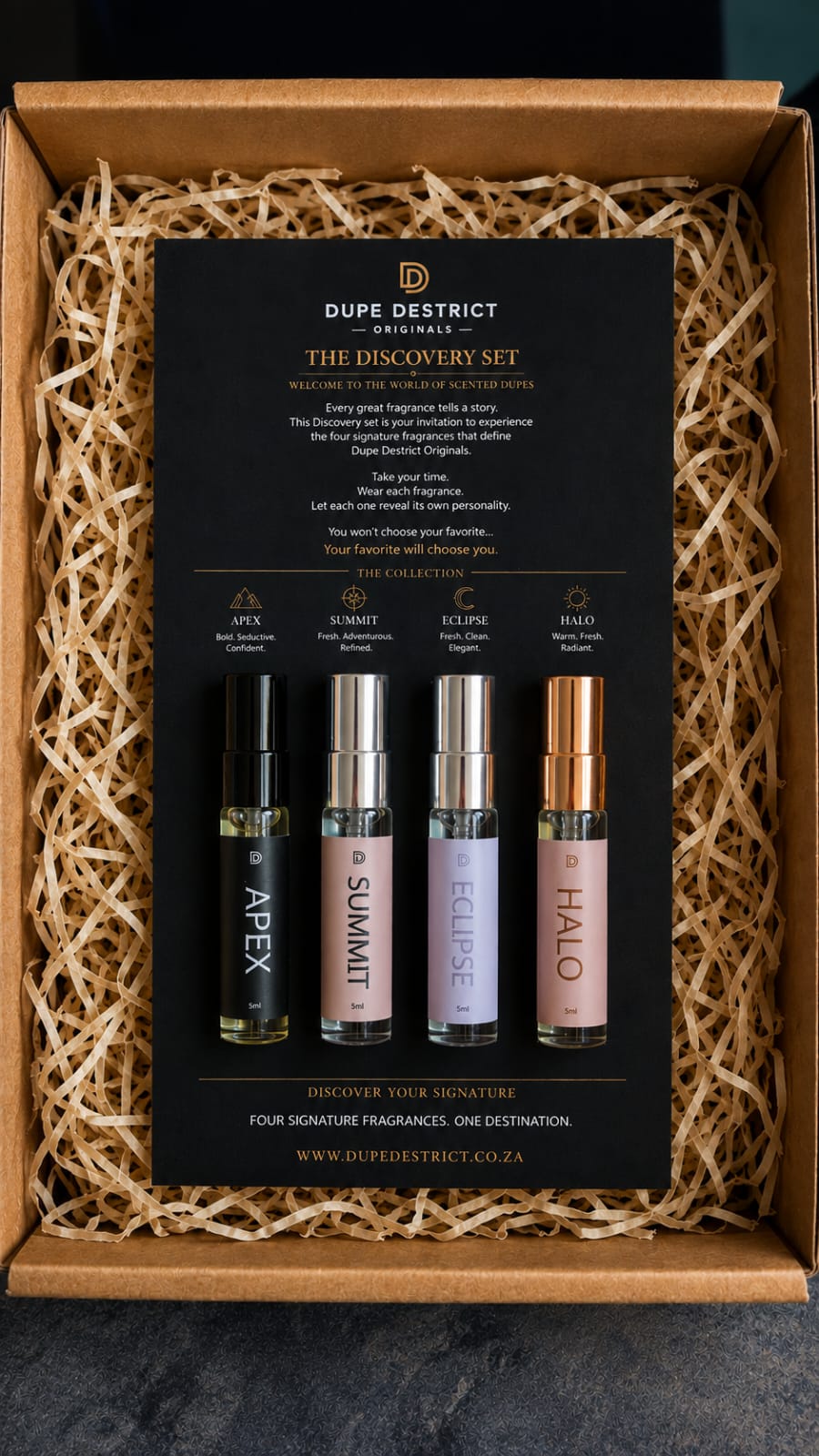 Discovery Set - Dupe Destrict Originals - 5ml