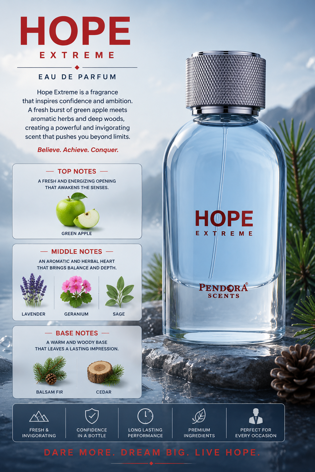 Hope extreme - Pandora Scents - 100ml