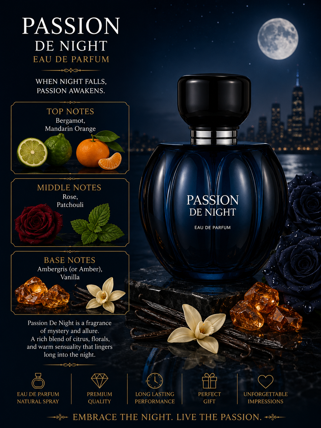 Passion De Night - Fragrance World - 100ml