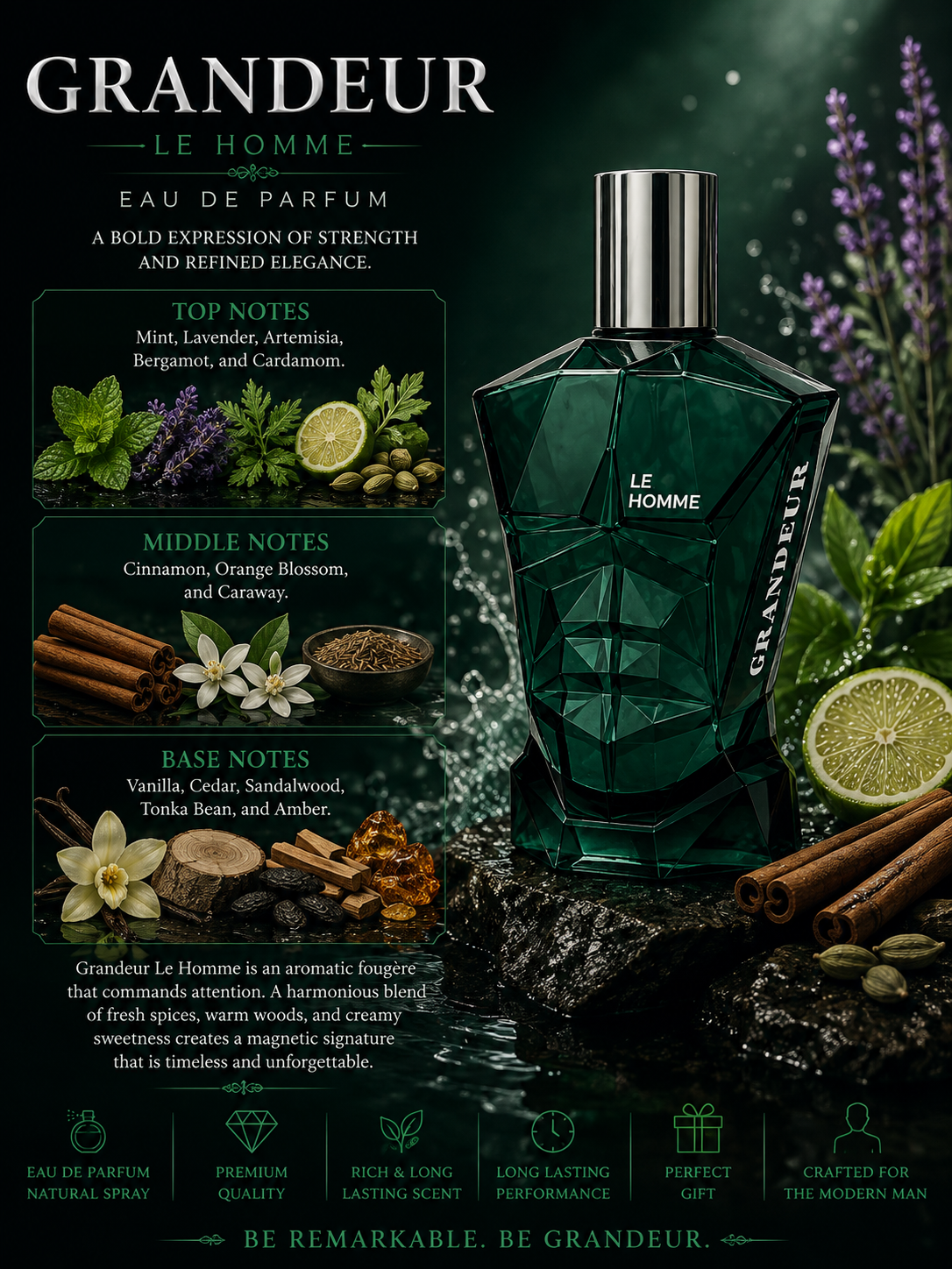 Grandeur Le Homme - Milestone - 100ml