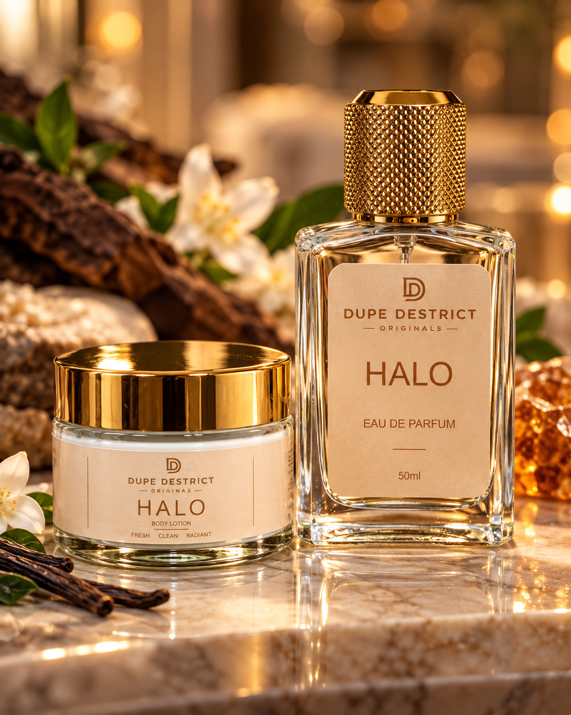 Halo parfume and Lotion combo - 50mlx2