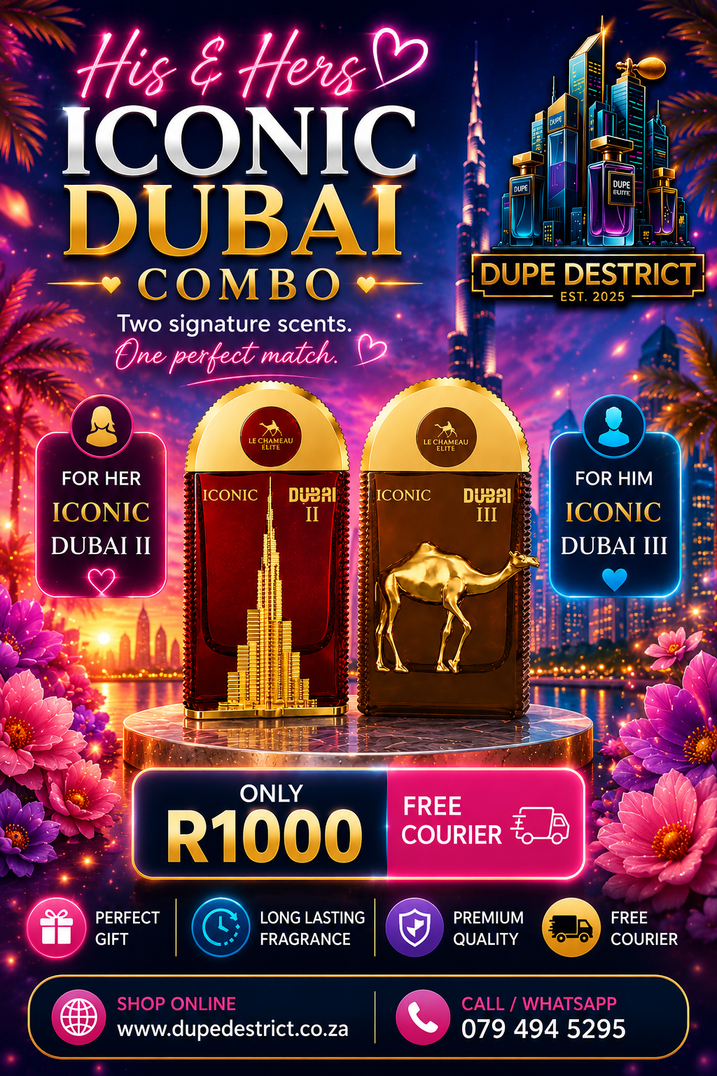 His and Hers Iconic Dubai Combo