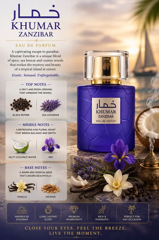 Khumar Zanzibar - Wadi Al Khaleej - 100ml