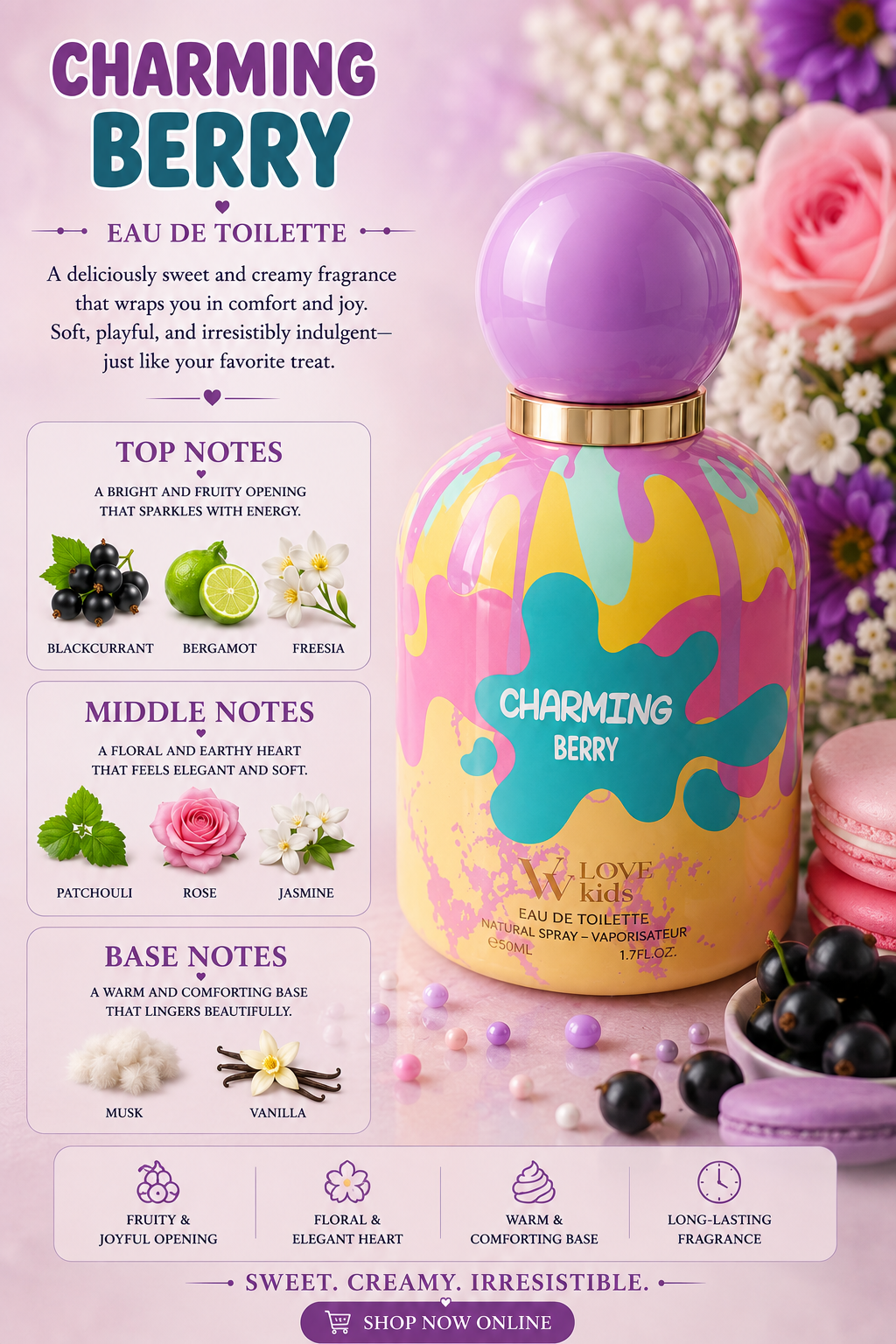 Charming Berry - W. Love Kids- 30ml